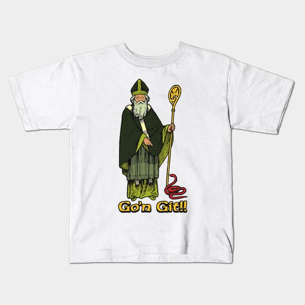 Go'n Git (Saint Patrick) Kids T-Shirt by Zac Brown